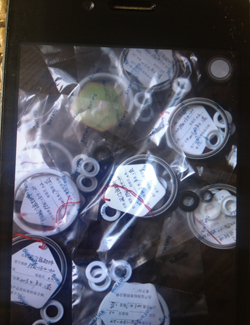 包装好的填料密封件